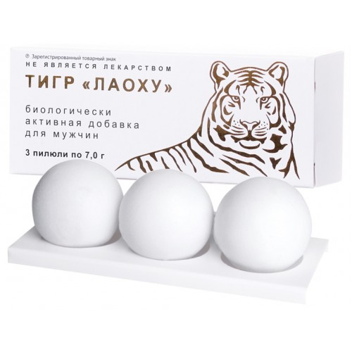 Тигр Лаоху для усиления потенции 3 шт Тигр Лаоху для усиления потенции 3 шт