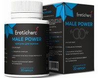 Возбуждающие капсулы для мужчин Erotichard Male Power 20 шт