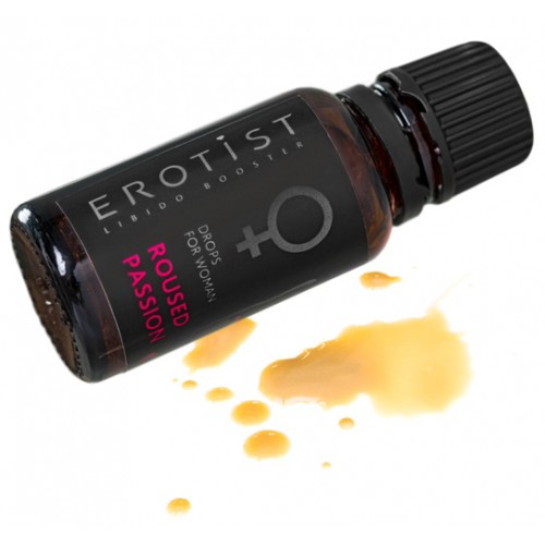 Возбуждающие капли для женщин Erotist Roused Passion 20 мл Возбуждающие капли для женщин Erotist Roused Passion 20 мл