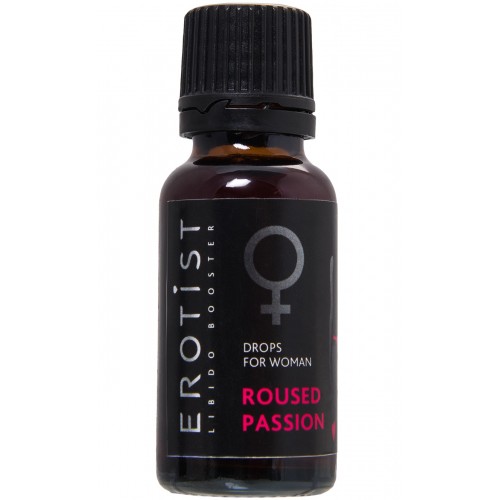 Возбуждающие капли для женщин Erotist Roused Passion 20 мл Возбуждающие капли для женщин Erotist Roused Passion 20 мл