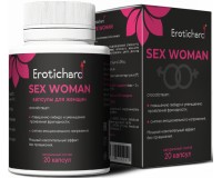 Возбуждающие капсулы для женщин Erotichard Sex Woman 20 шт
