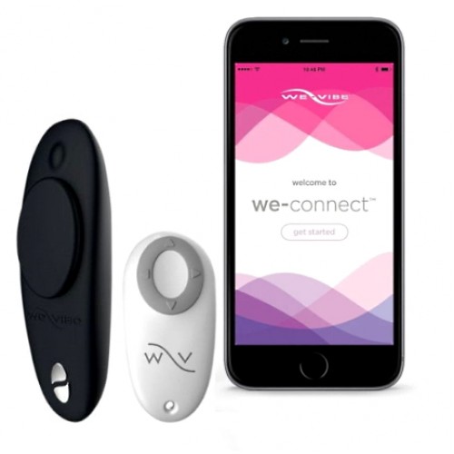 Смарт-вибростимулятор клитора We-Vibe Moxie черный Смарт-вибростимулятор клитора We-Vibe Moxie черный