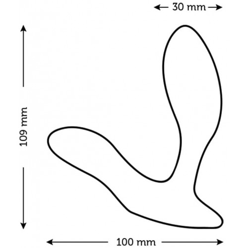 Регулируемый смарт-вибромассажер простаты We-Vibe Vector Plus синий Регулируемый смарт-вибромассажер простаты We-Vibe Vector Plus синий