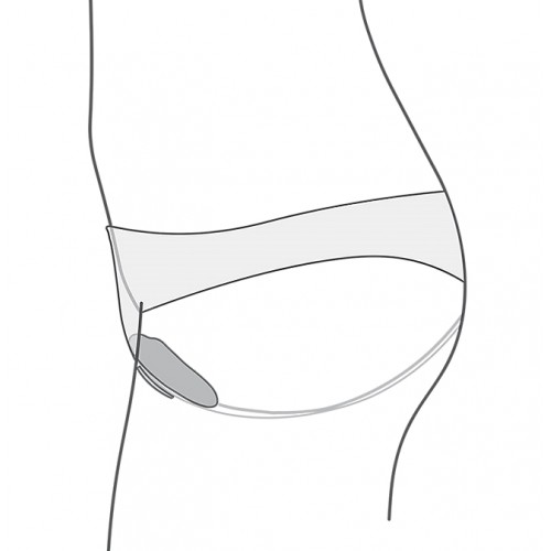 Смарт-вибростимулятор клитора We-Vibe Moxie черный Смарт-вибростимулятор клитора We-Vibe Moxie черный