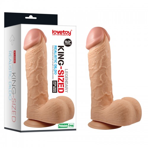 Фаллоимитатор реалистичный с присоской Legendary king-sized Realistic Dildo 25 см Фаллоимитатор реалистичный с присоской Legendary king-sized Realistic Dildo 25 см