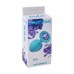 Анальная пробка Emotions Cutie Medium Turquoise light purple crystal 