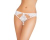 Белые кружевные трусики с декоративными ажурными вырезами р-р 50-52